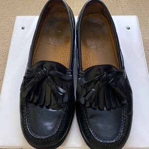 Cole Haan Black Pinch Tassel Loafer